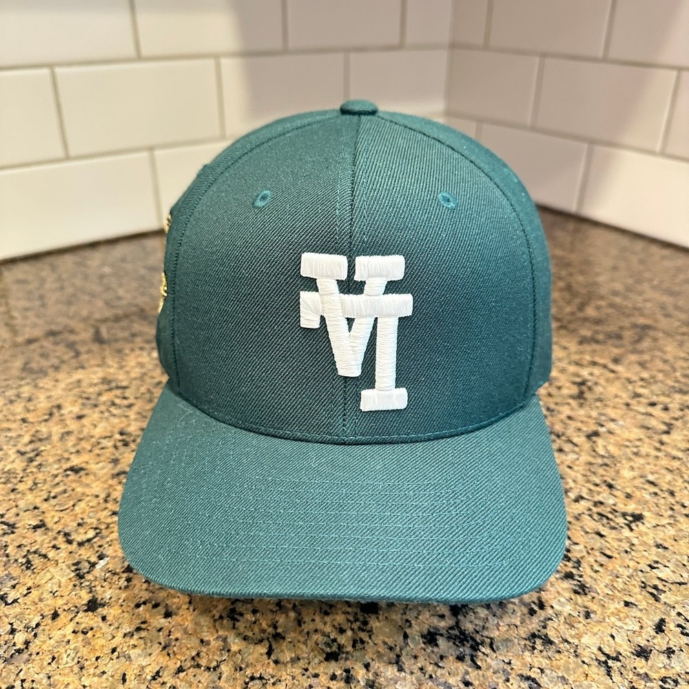 Los Angeles Dodgers ATGLA Yupoong Classics Snapback Hat Adjustable Green